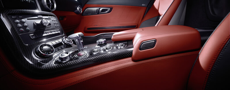 luxury car interior