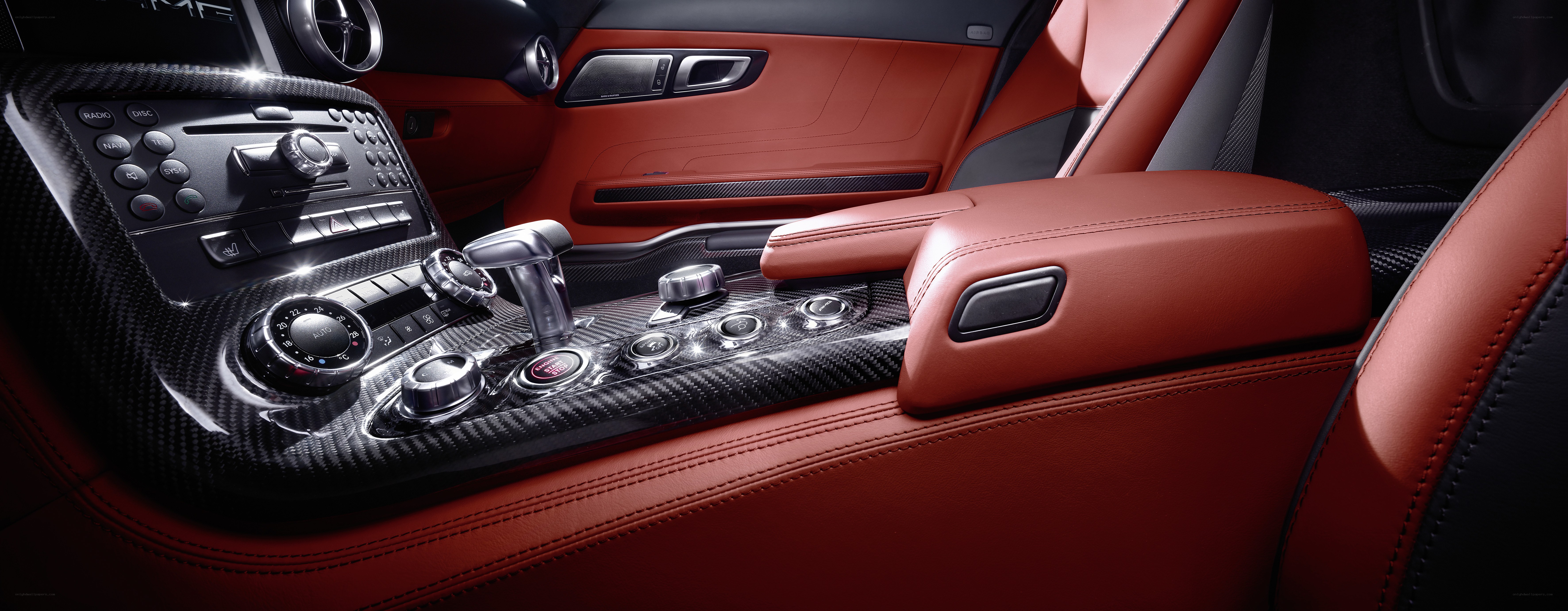 luxury car interior