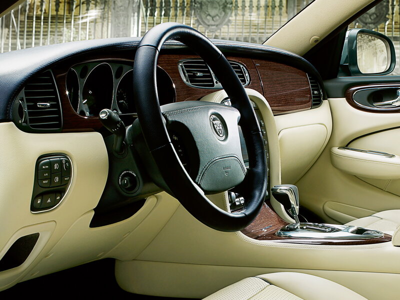 luxury car interior