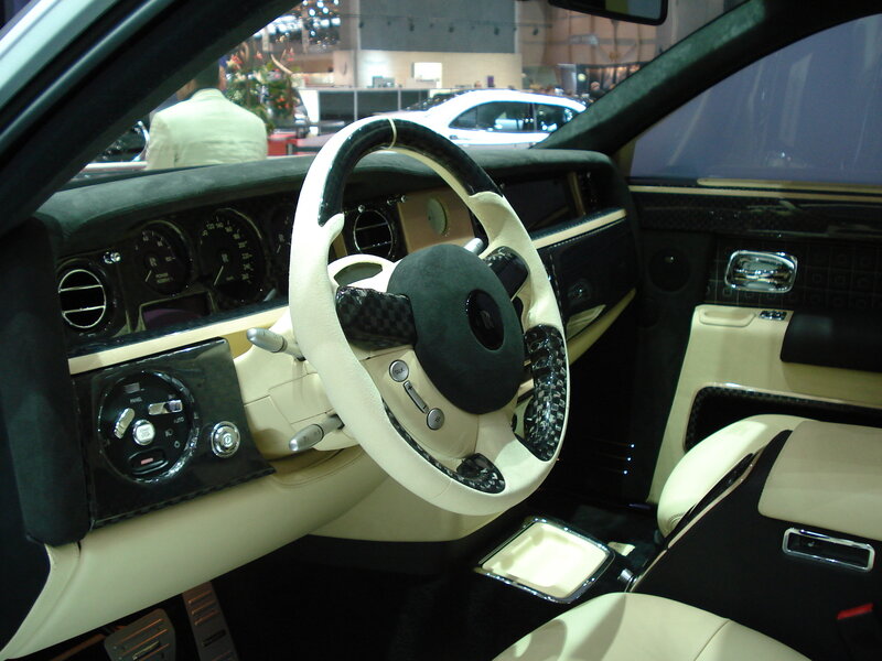 luxury car interior