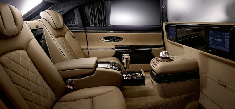 luxury car interior