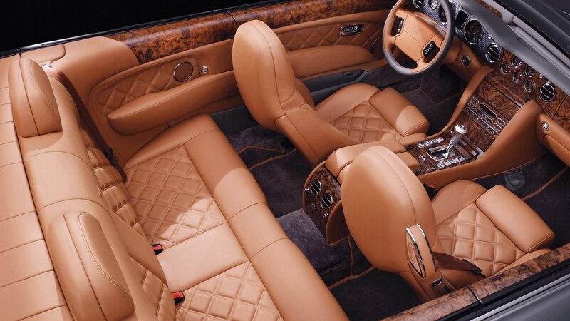 luxury car interior