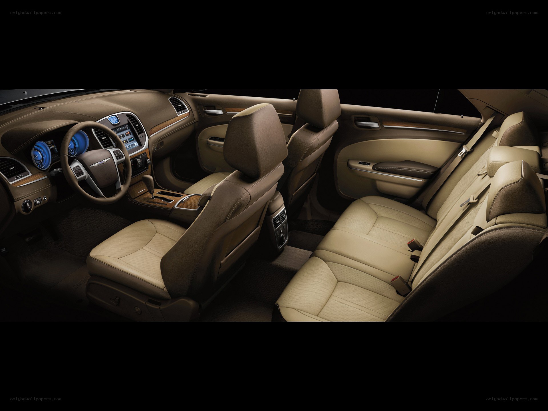 luxury car interior