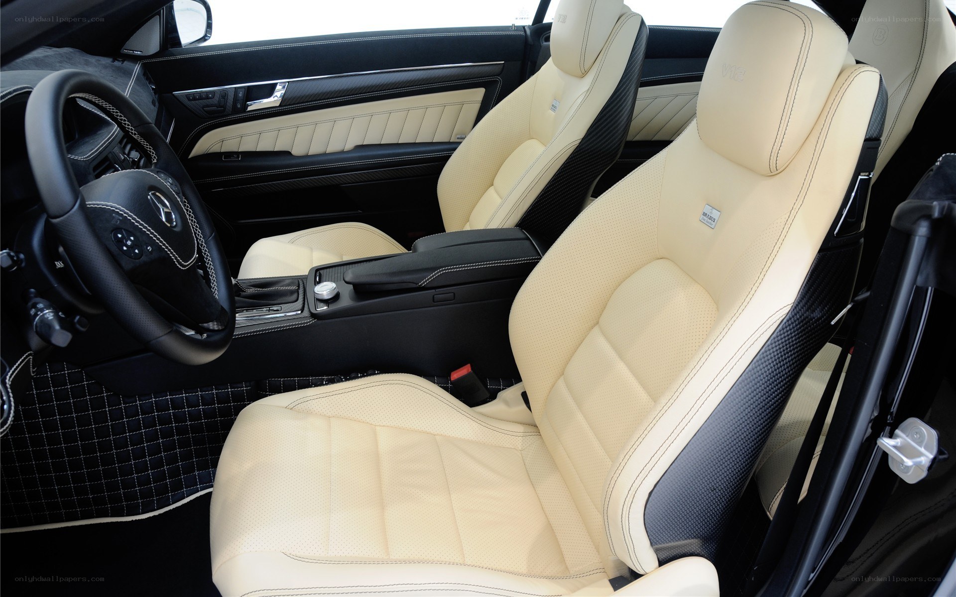 luxury car interior
