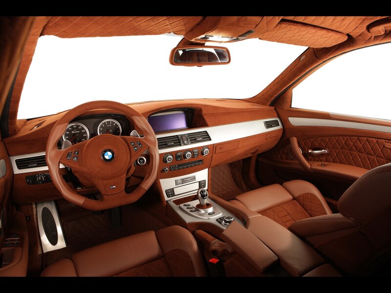 luxury car interior