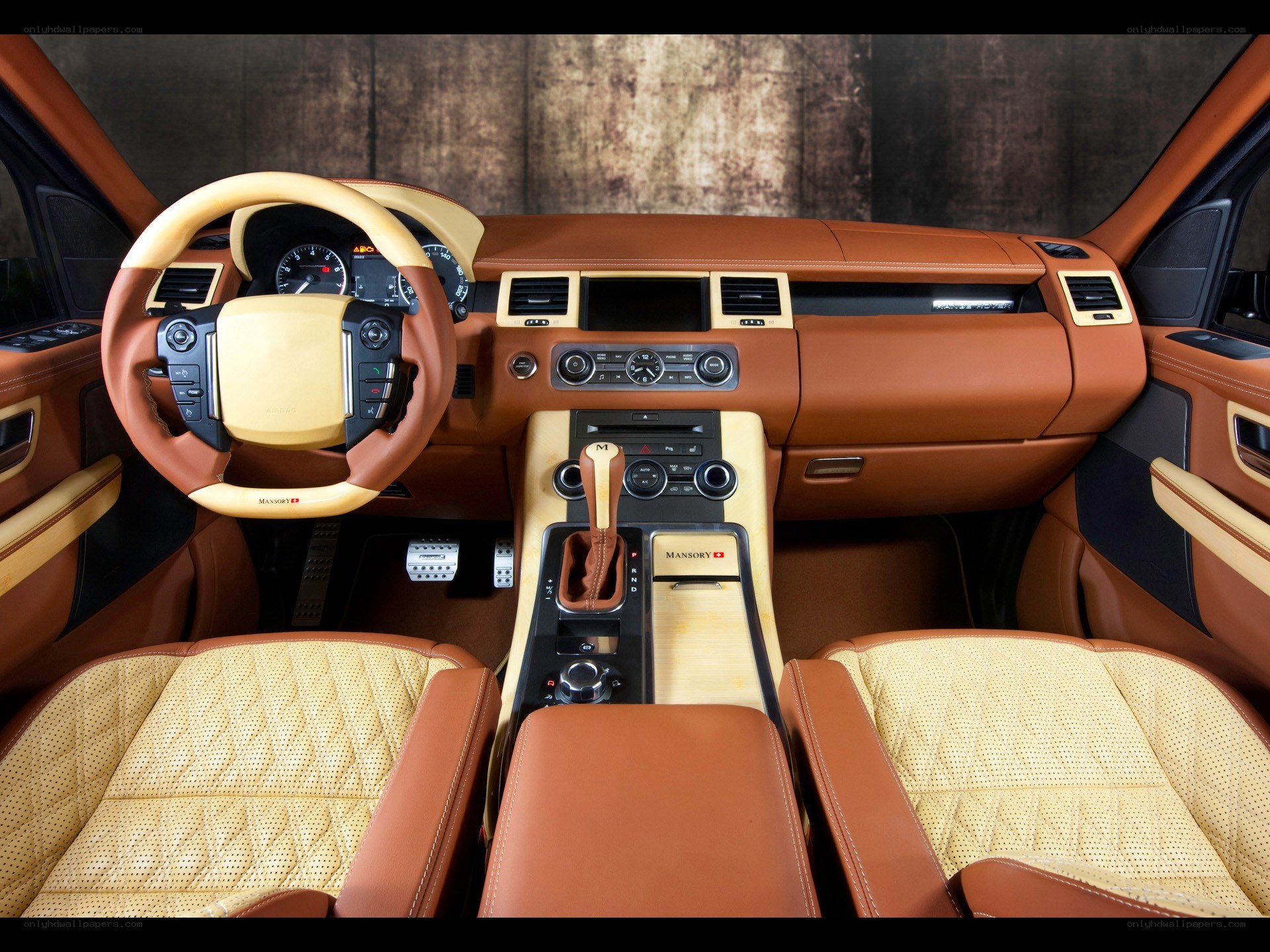 Luxury car interior