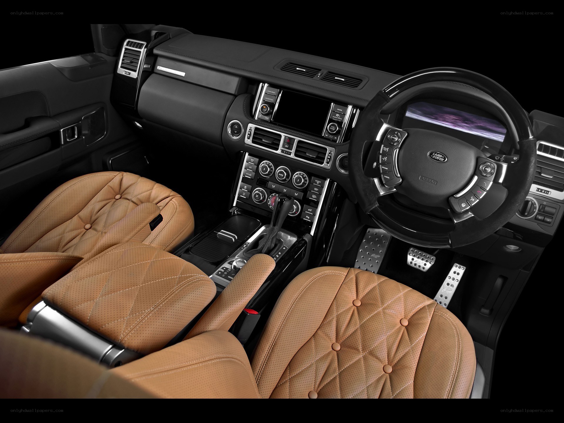 luxury car interior