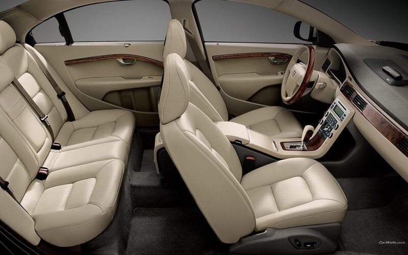 luxury car interior