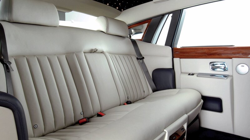 luxury car interior