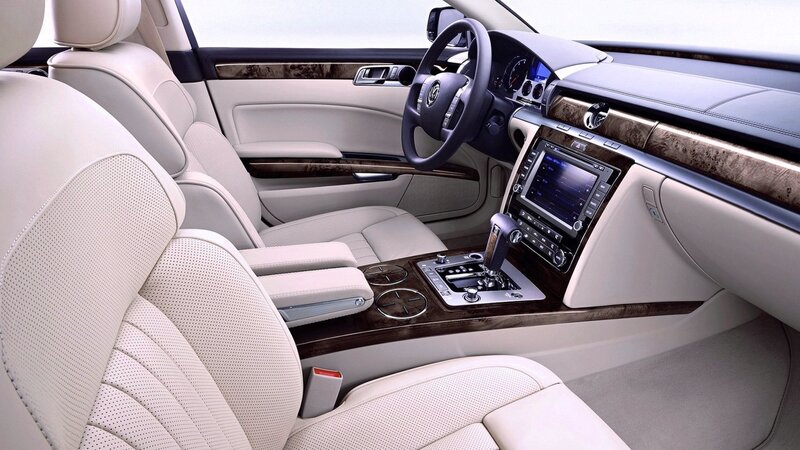 luxury car interior