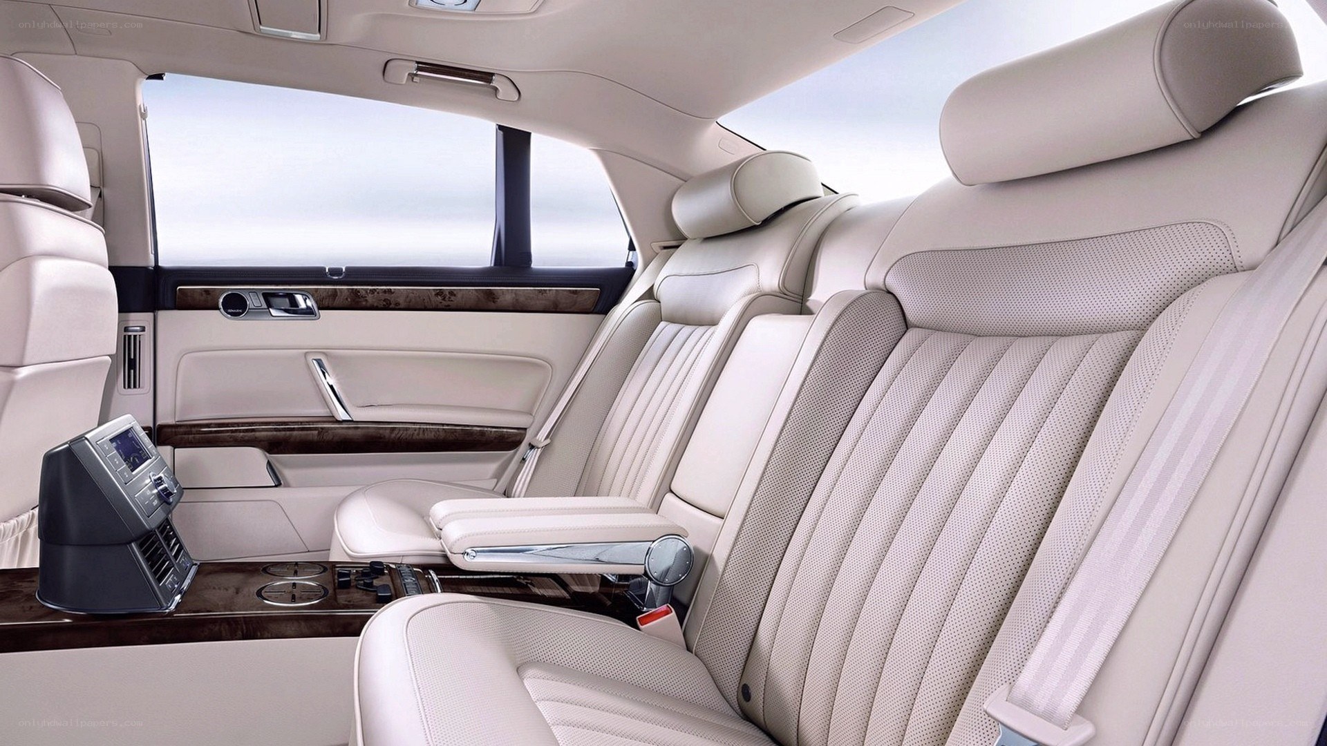 luxury car interior
