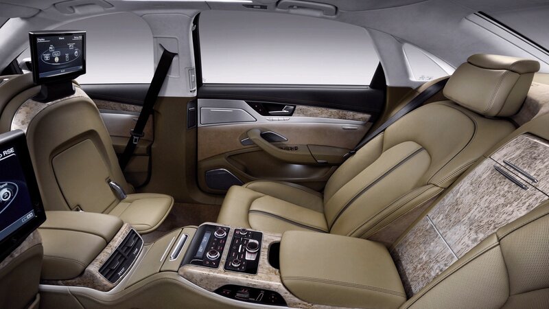 luxury car interior