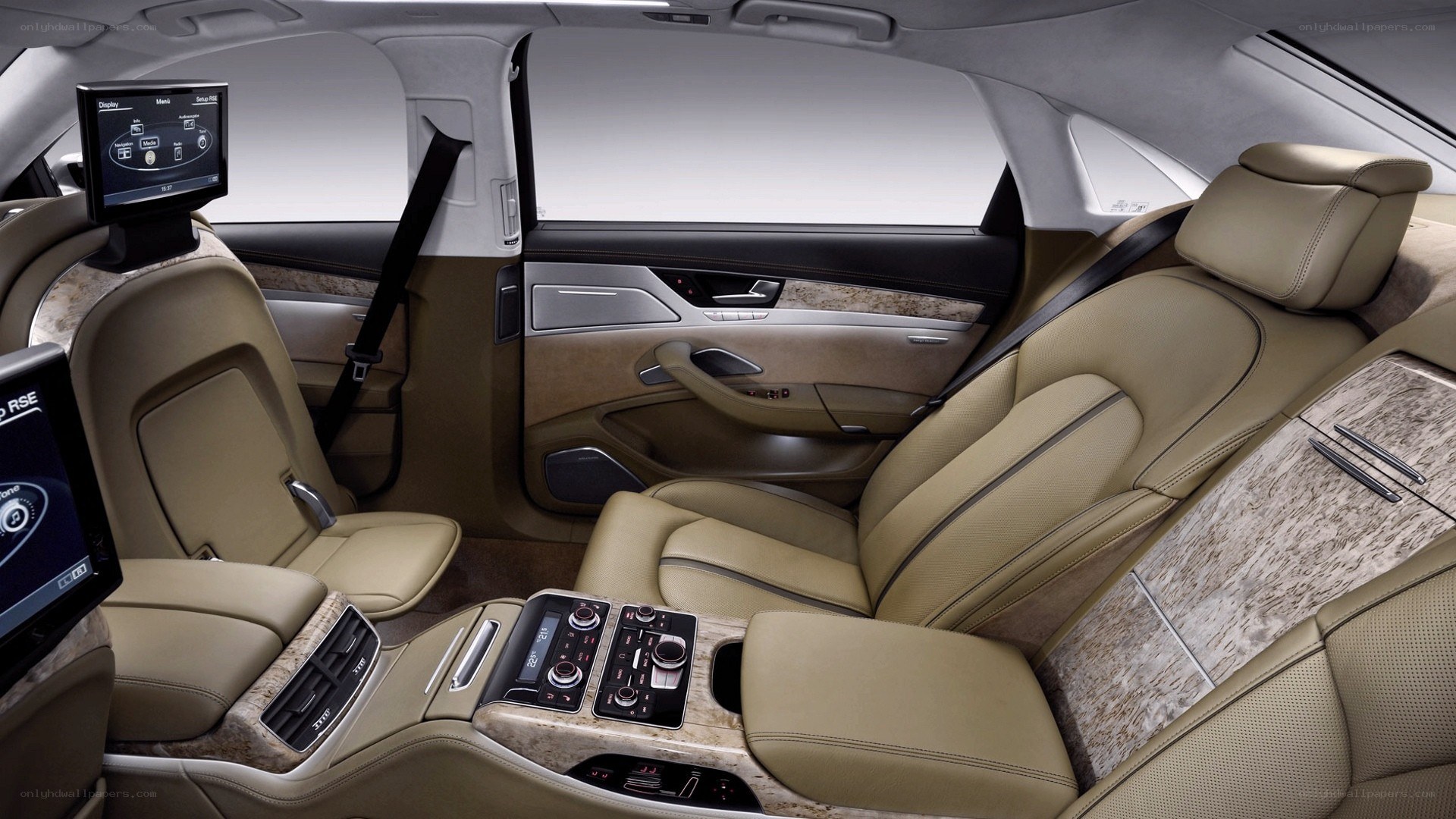 luxury car interior