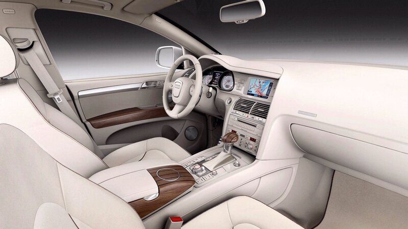 luxury car interior