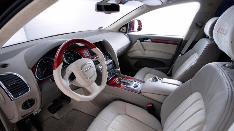 luxury car interior
