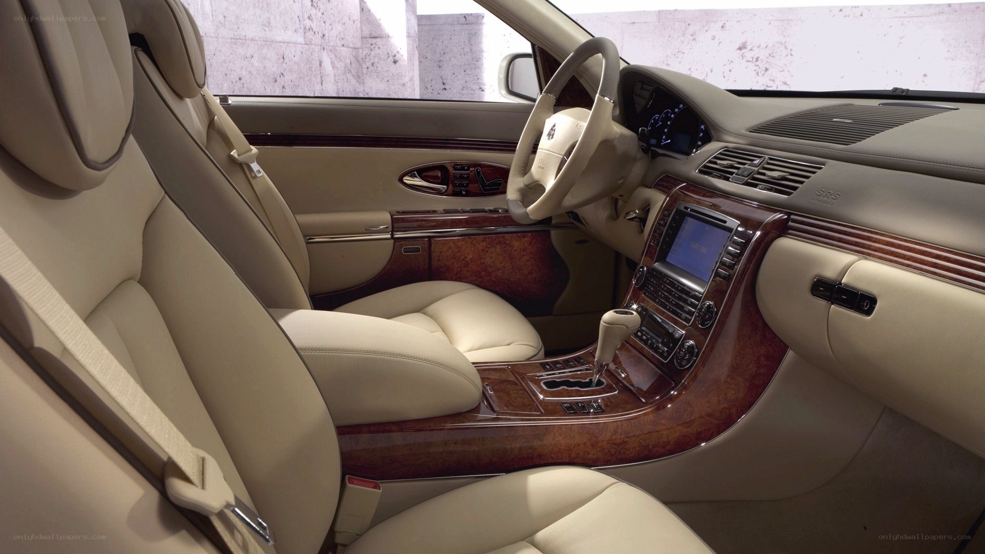 luxury car interior