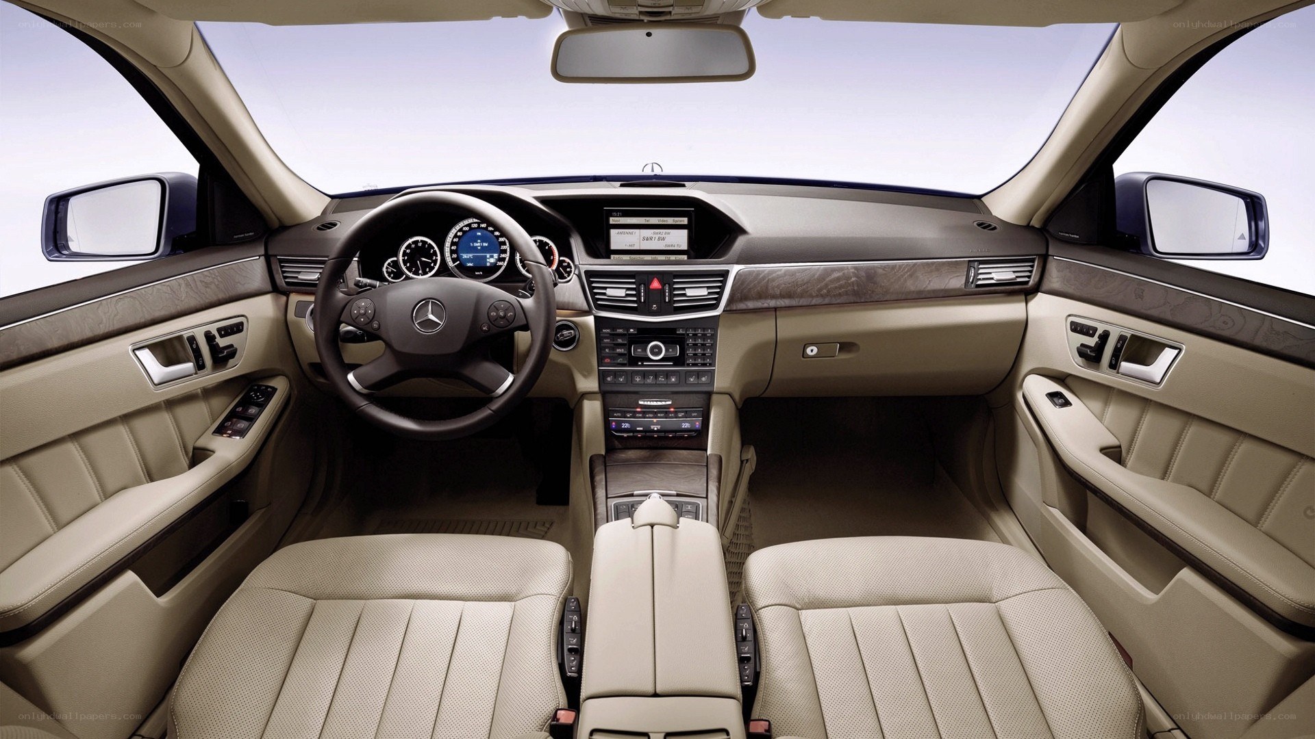 luxury car interior