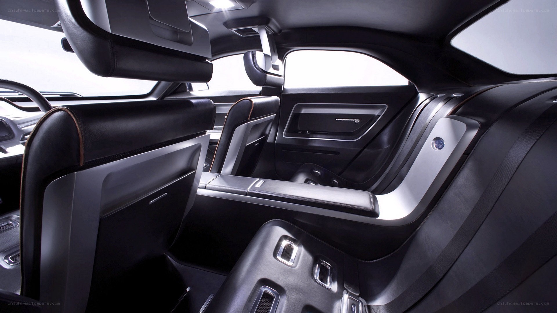 luxury car interior
