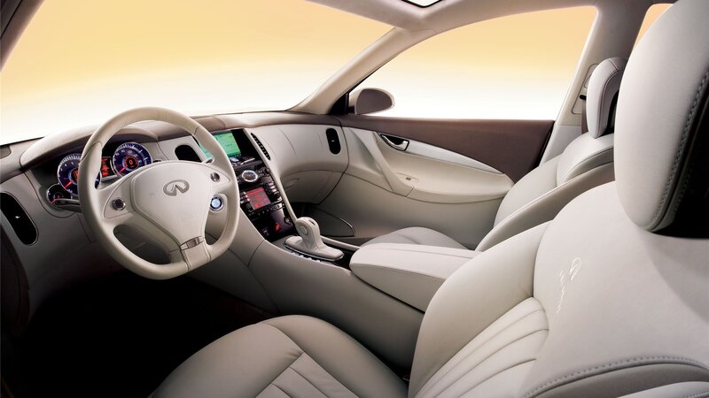 luxury car interior