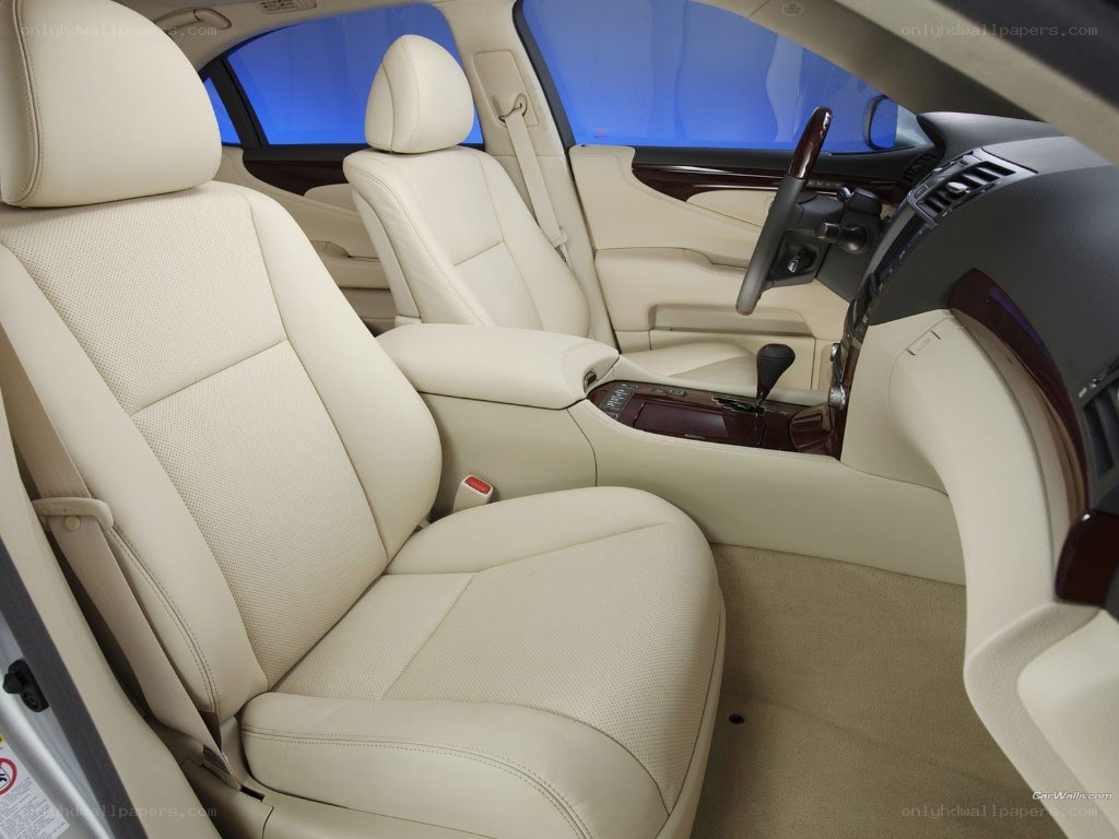 luxury car interior
