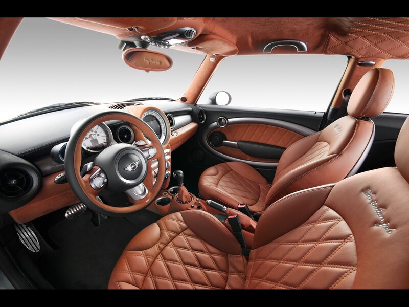 luxury car interior