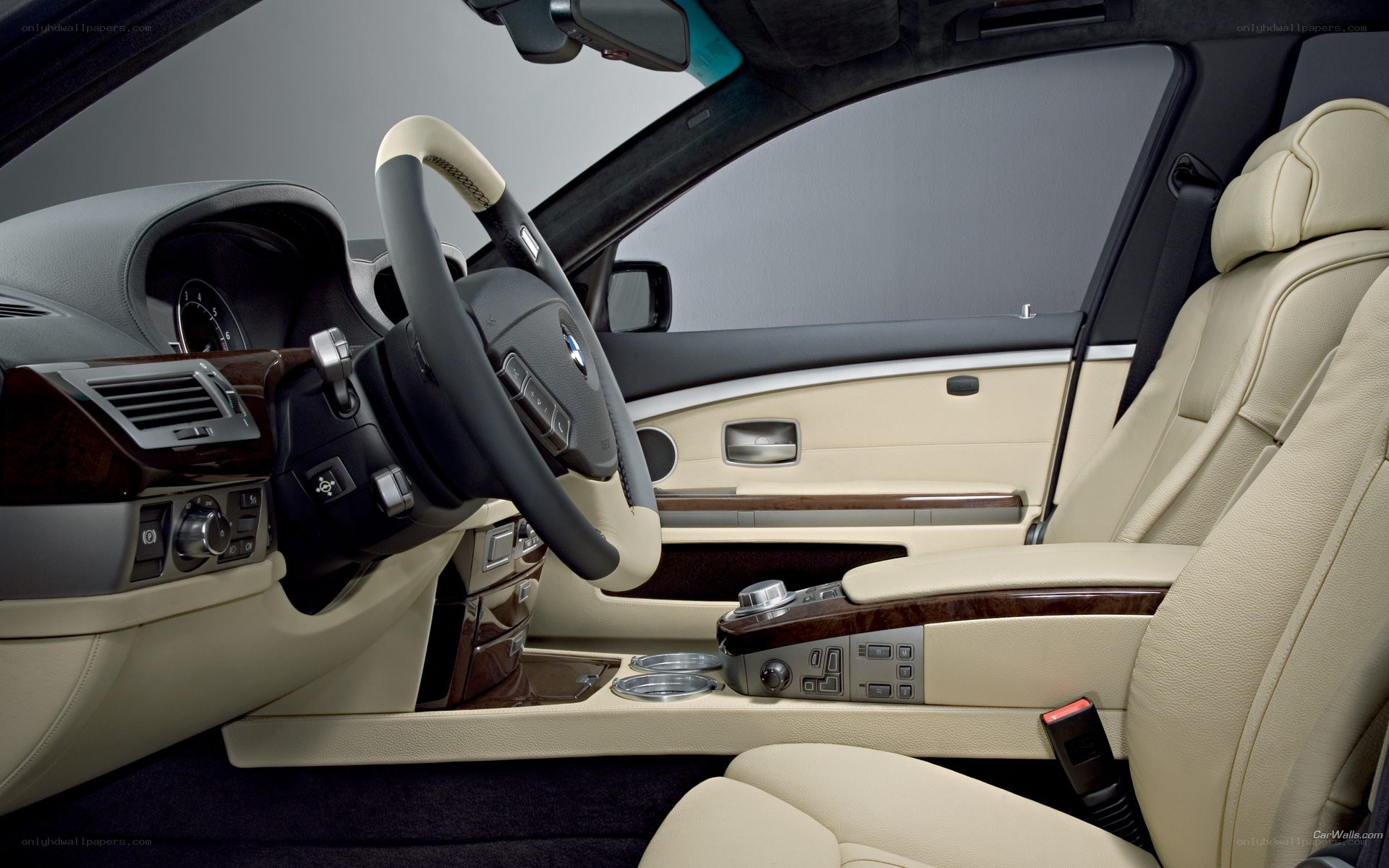 luxury car interior