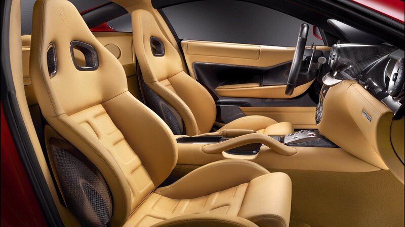 luxury car interior