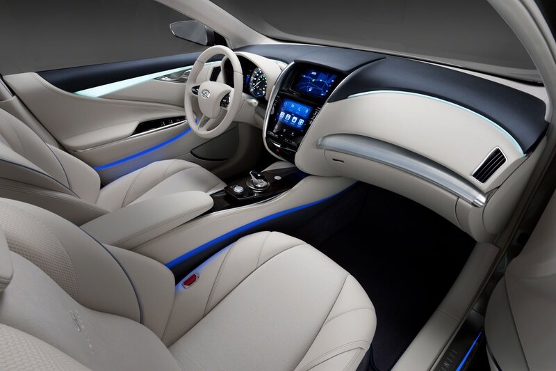 luxury car interior
