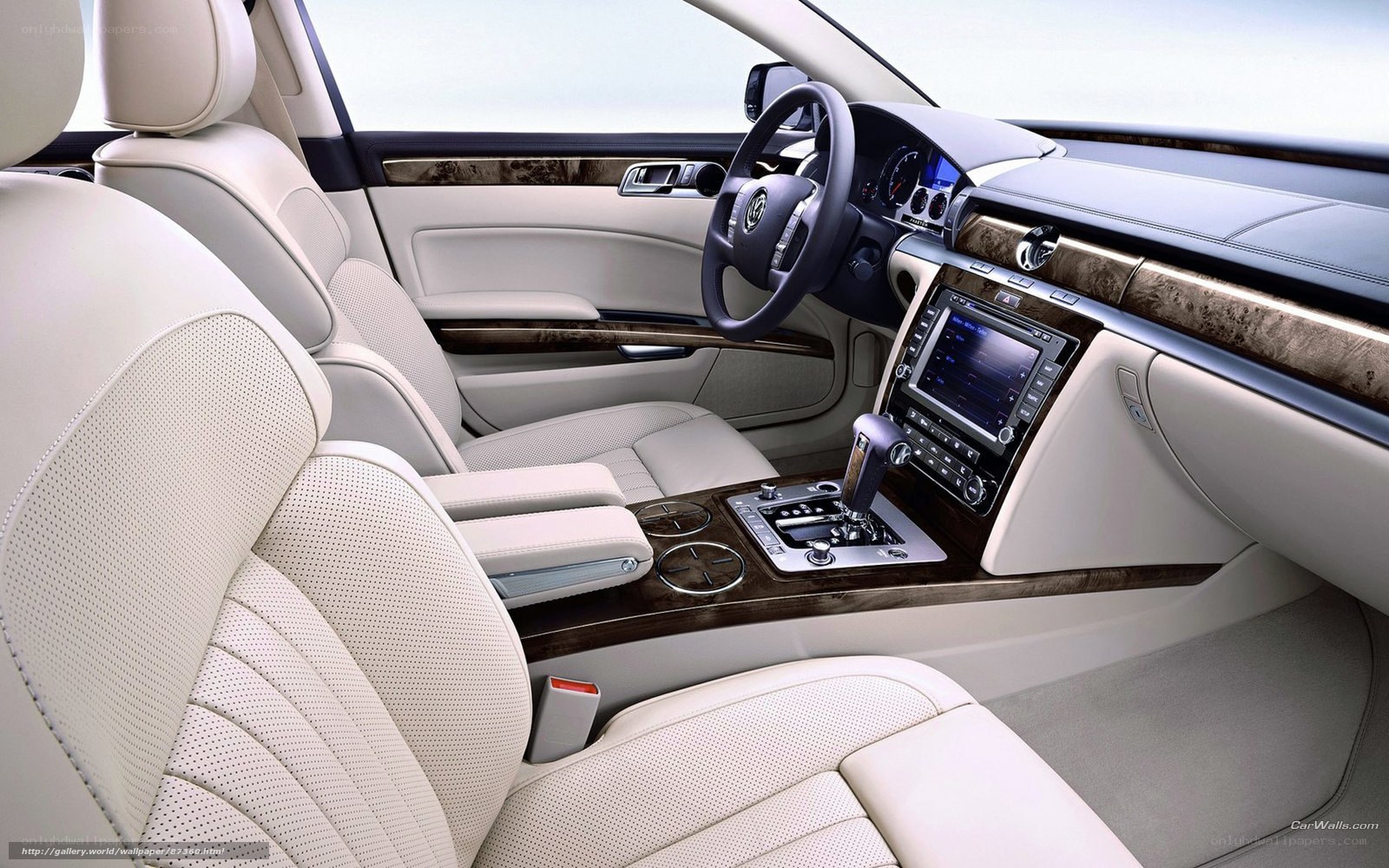 luxury car interior