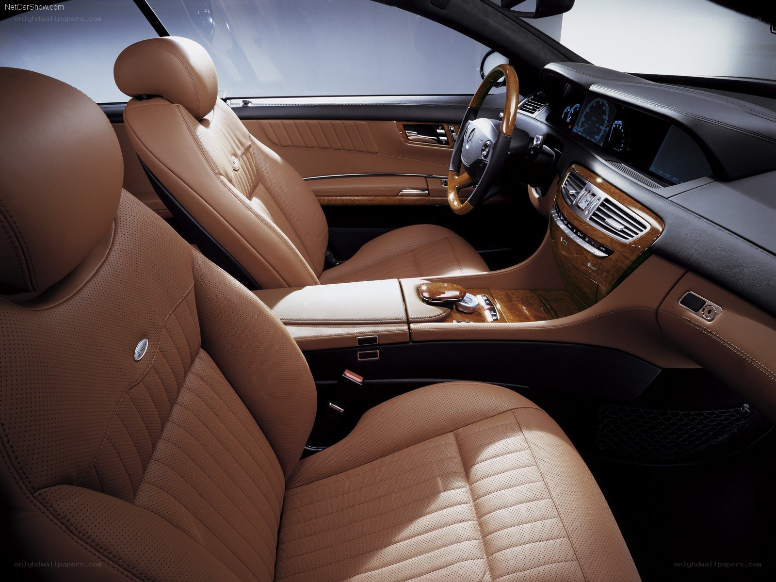 luxury car interior