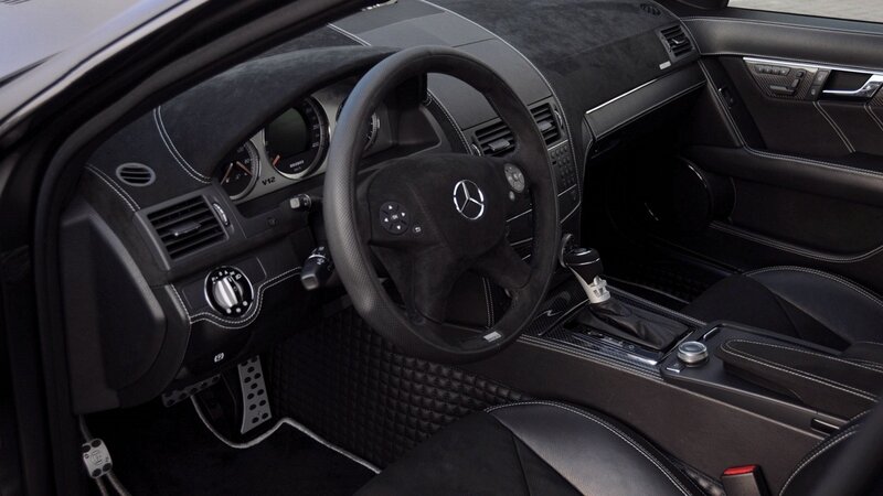 luxury car interior
