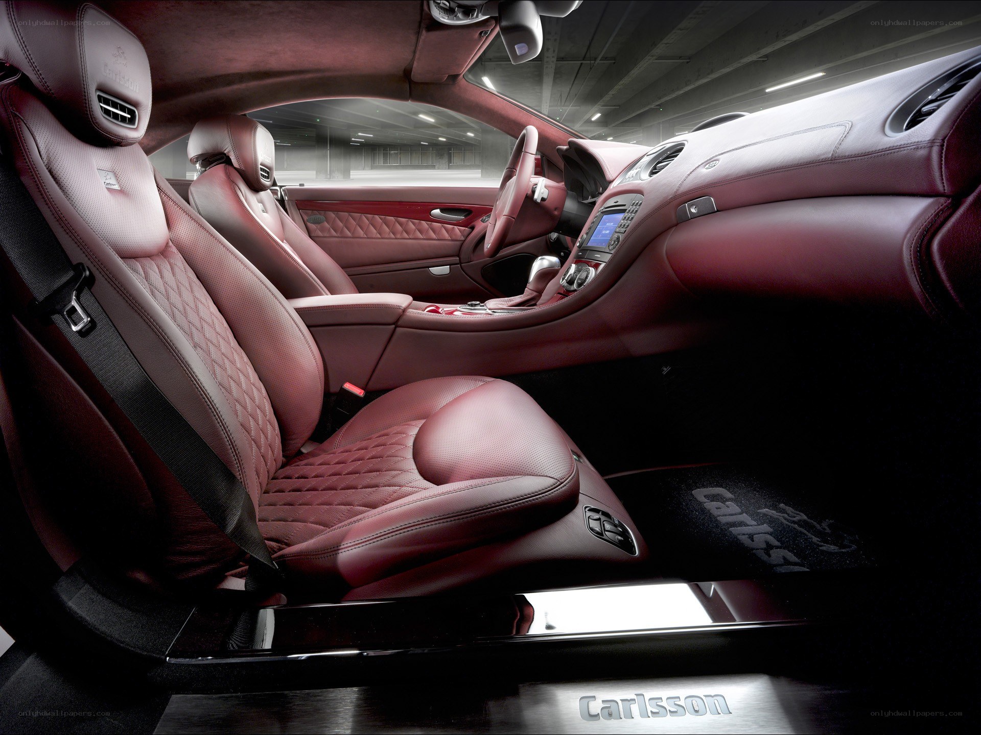 Luxury car interior