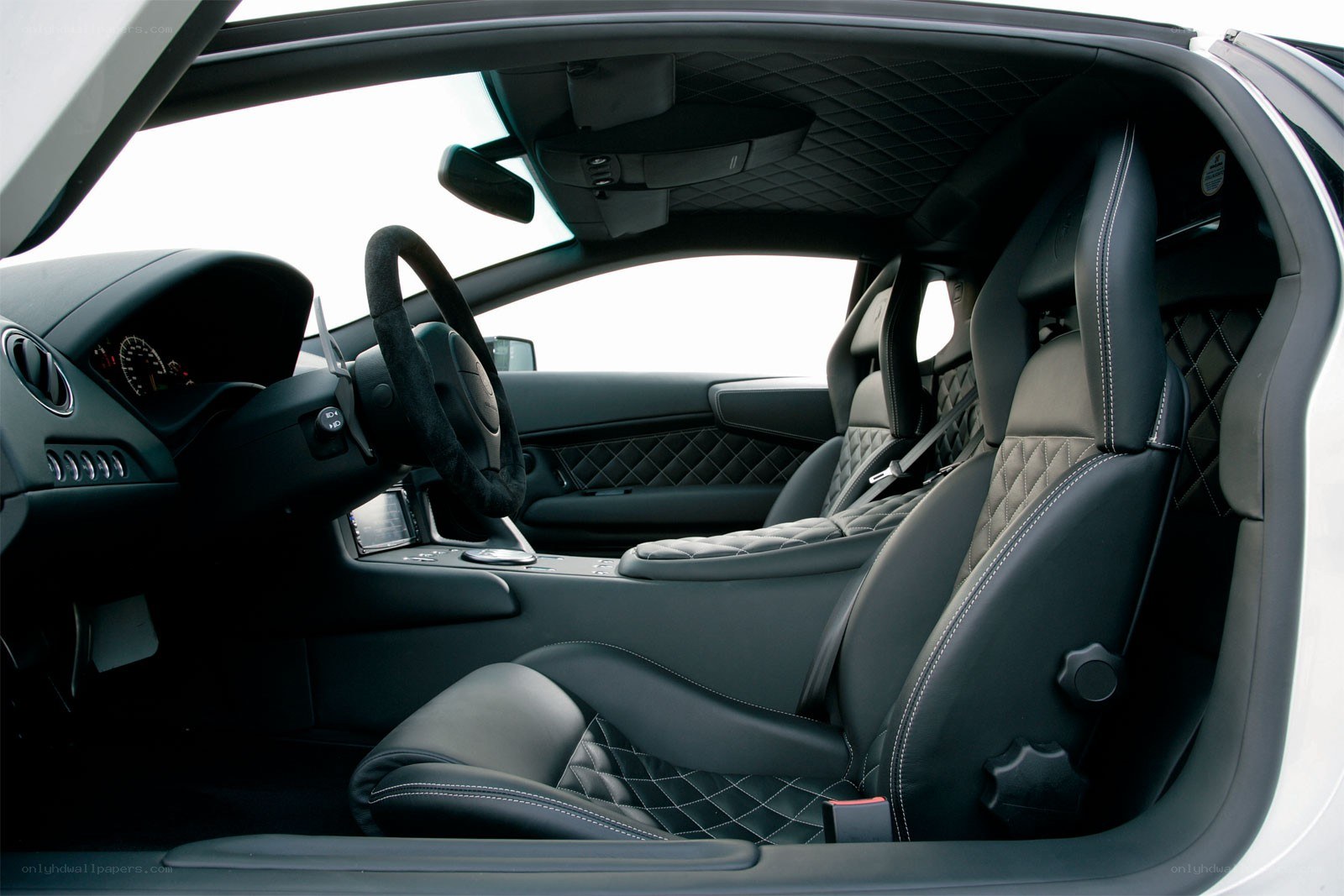 luxury car interior