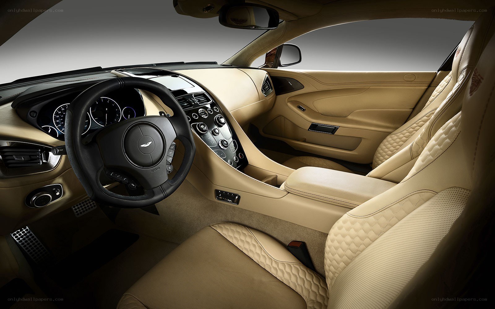 luxury car interior