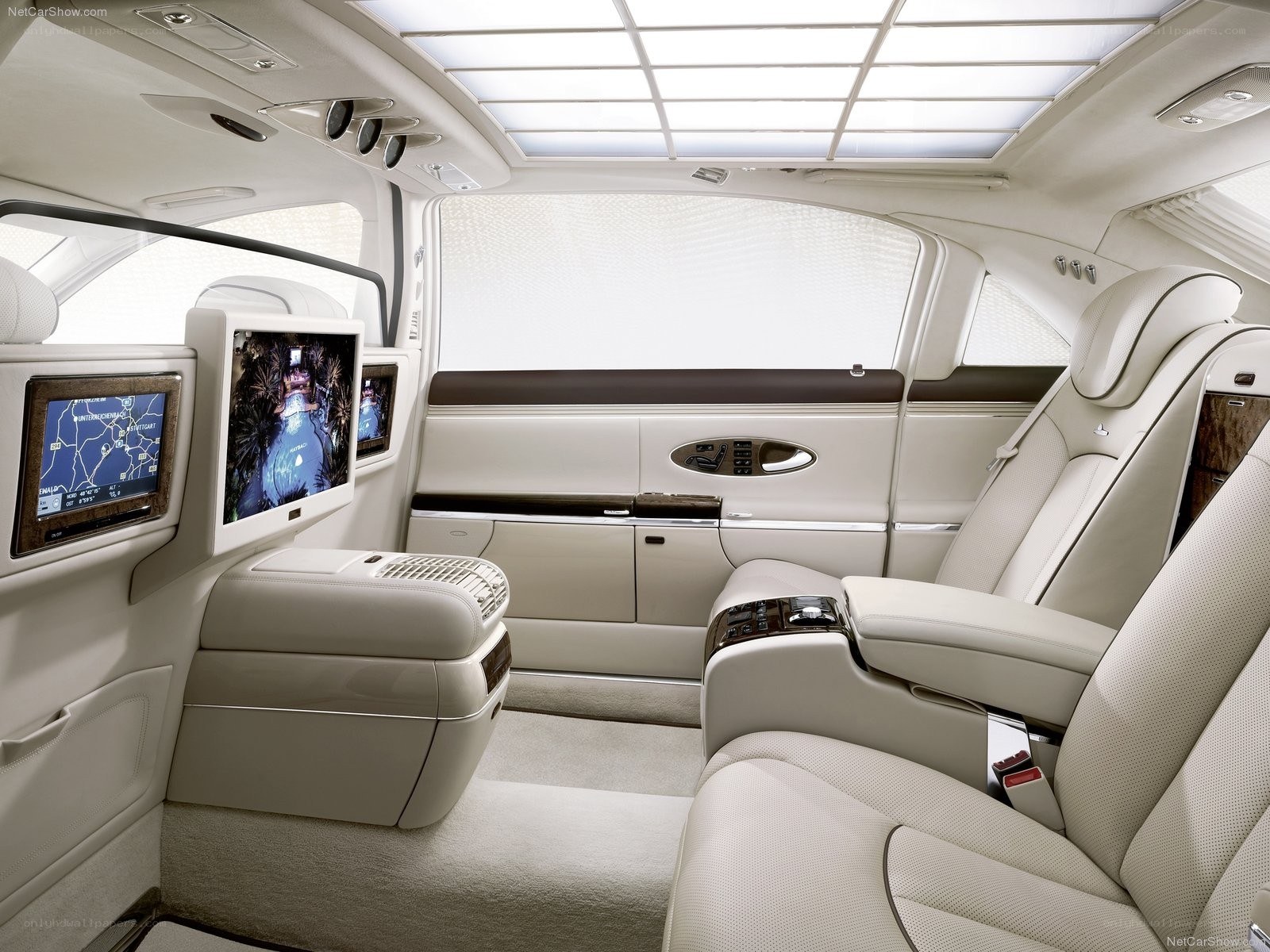 Luxury car interior