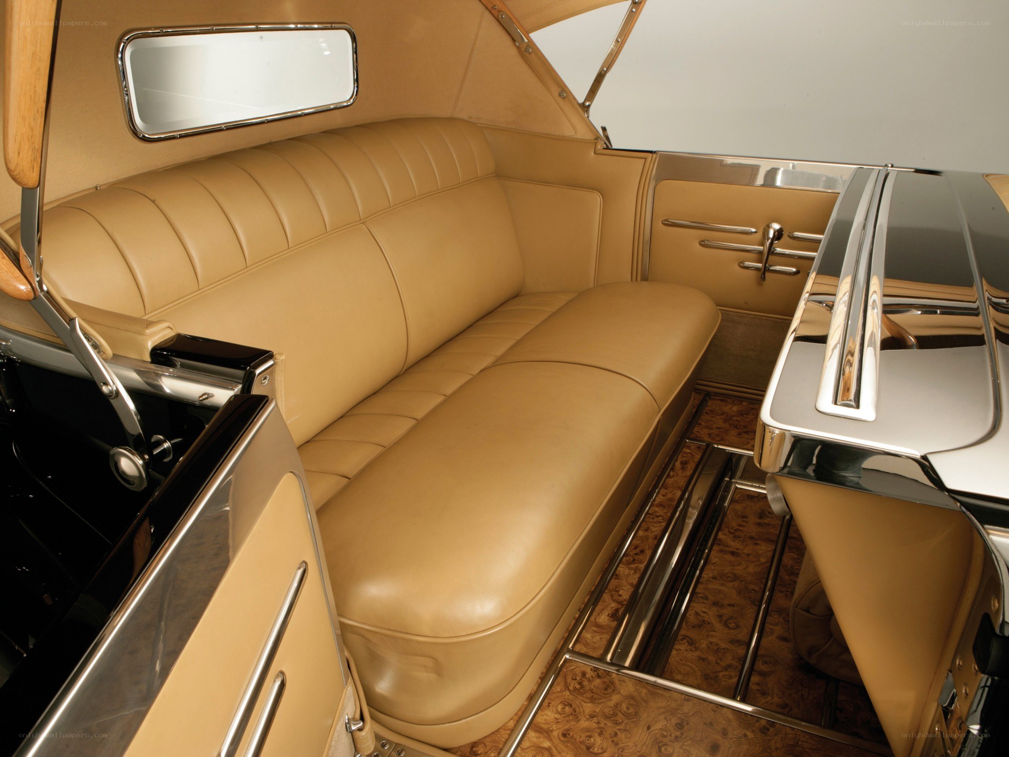 luxury car interior