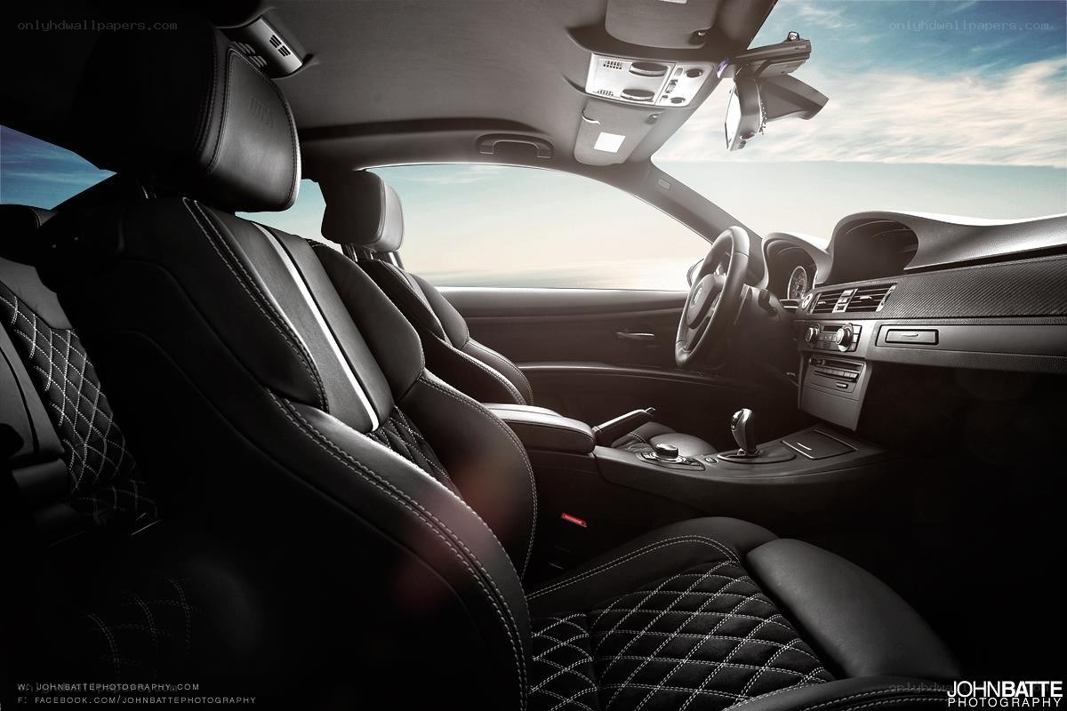 luxury car interior