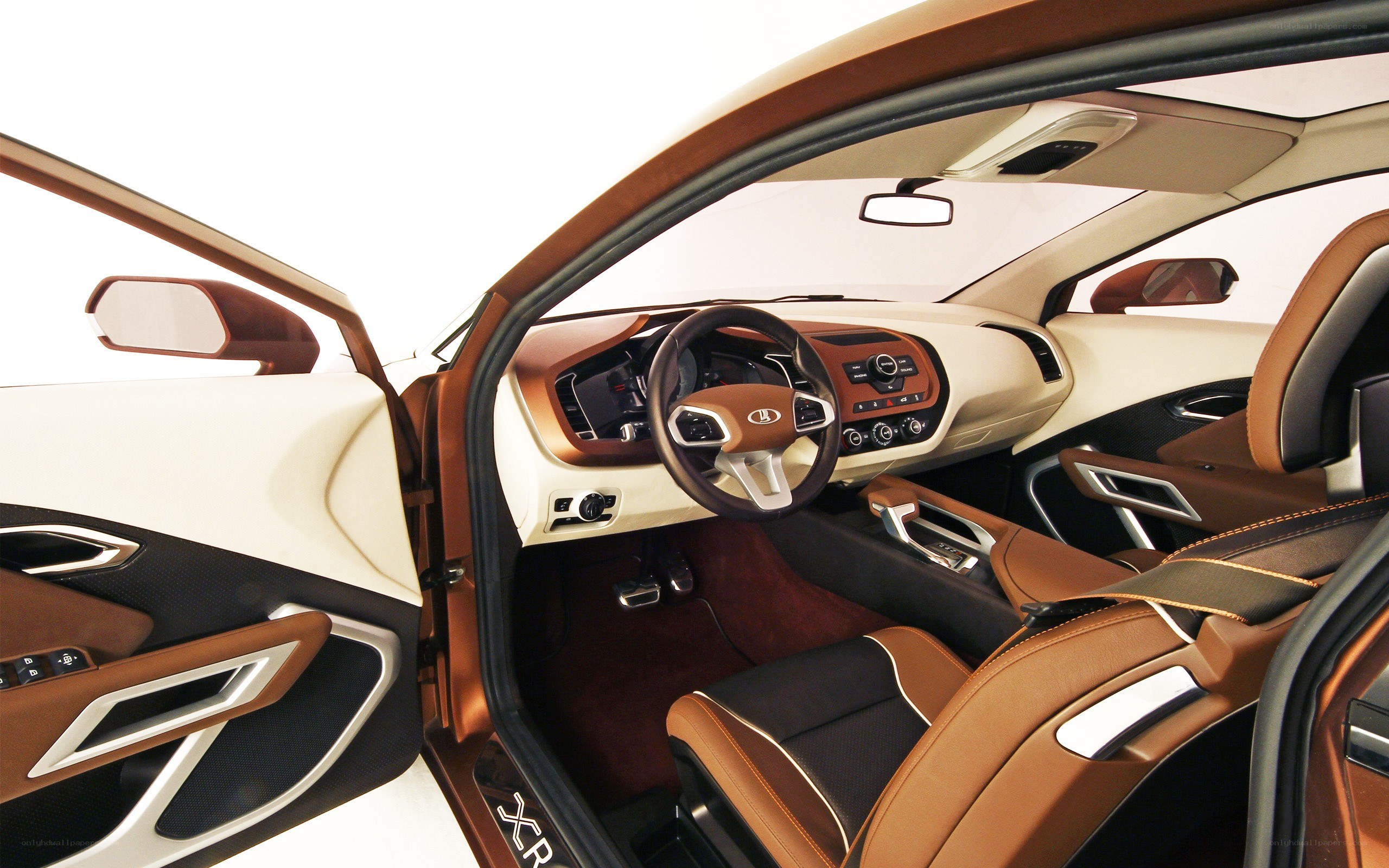 luxury car interior