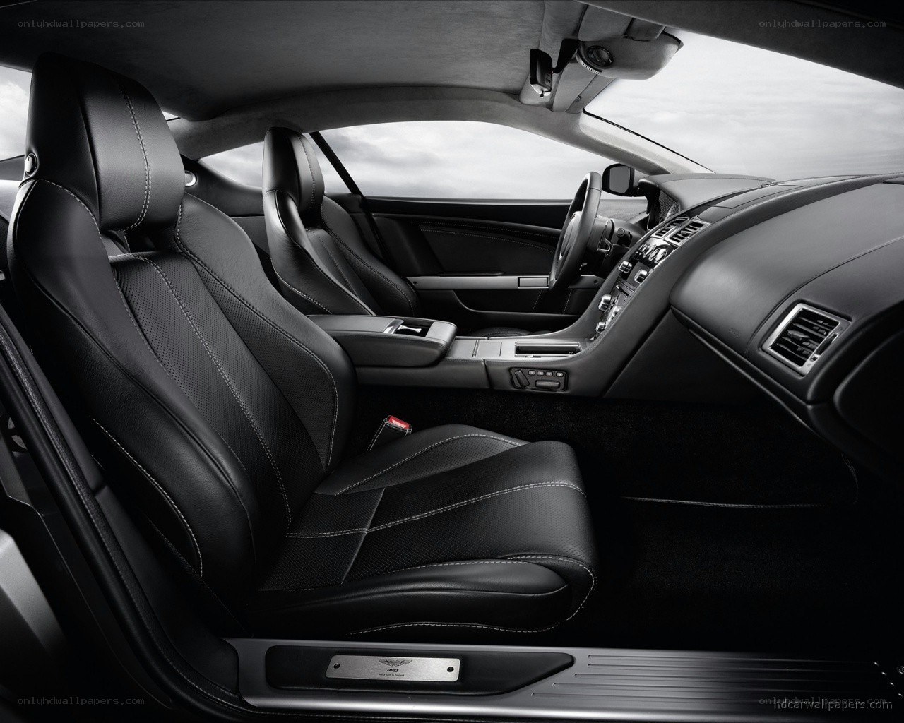 luxury car interior