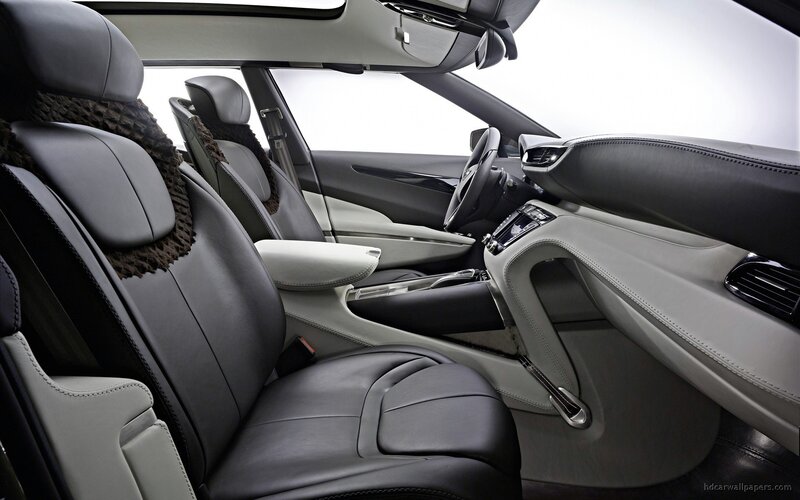 luxury car interior