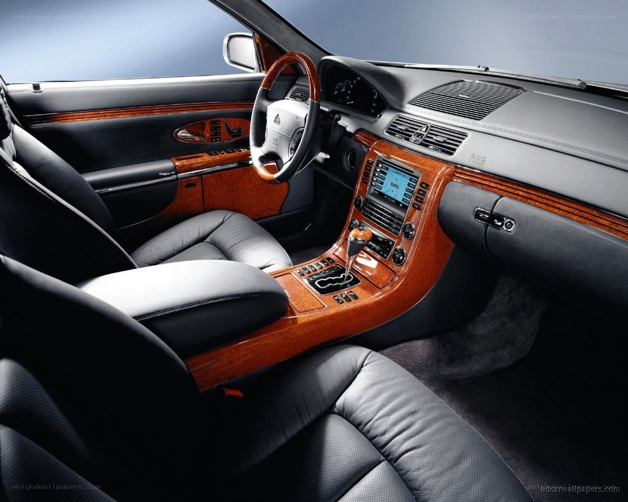 luxury car interior