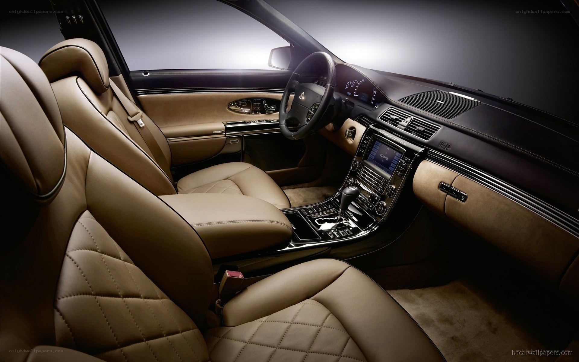 luxury car interior