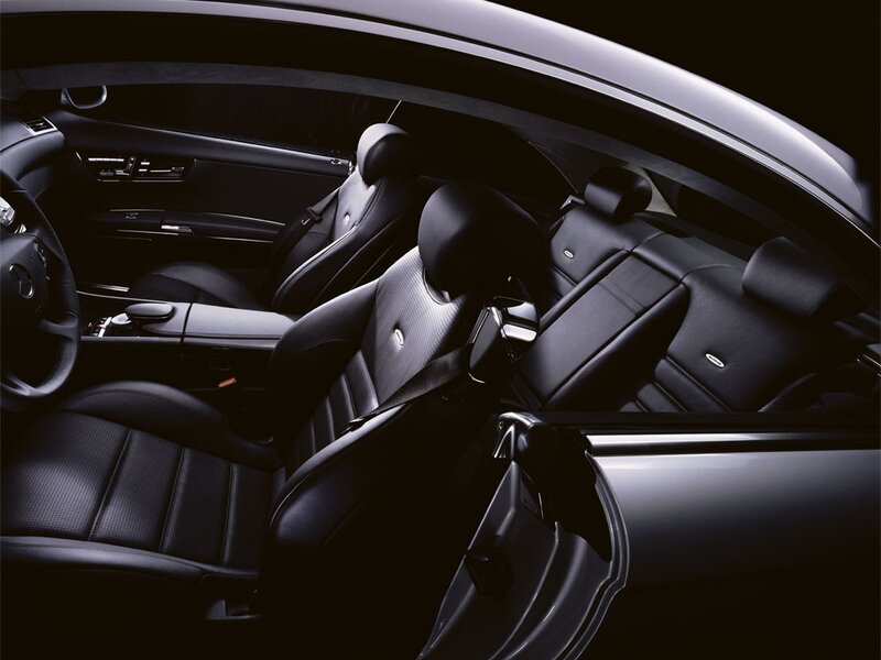 Luxury car interior