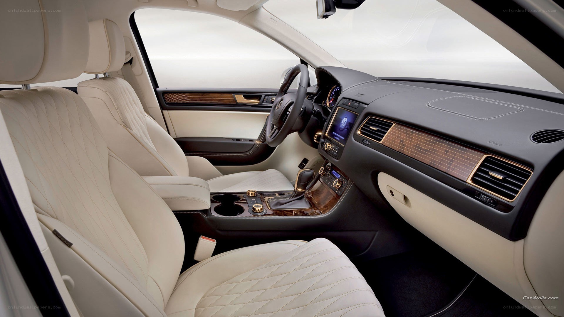 luxury car interior