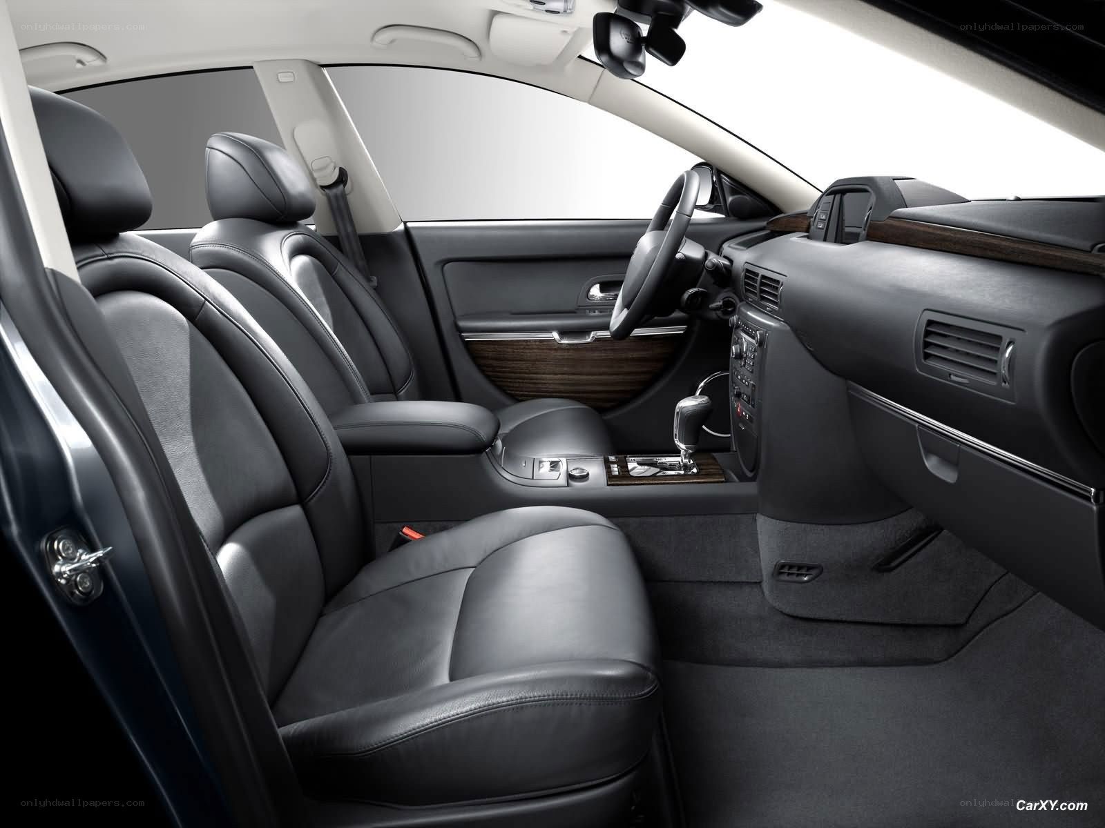 luxury car interior