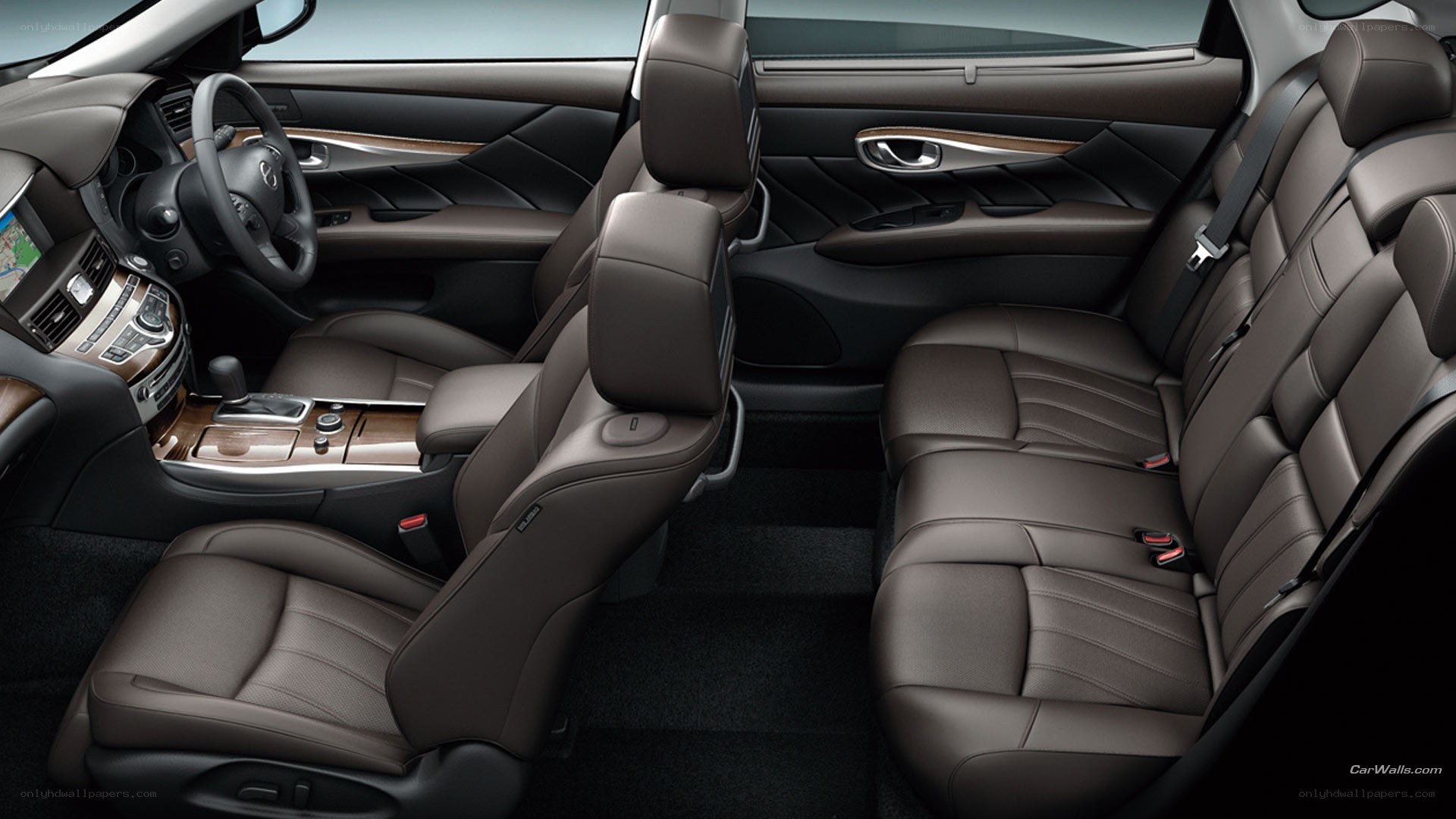 luxury car interior