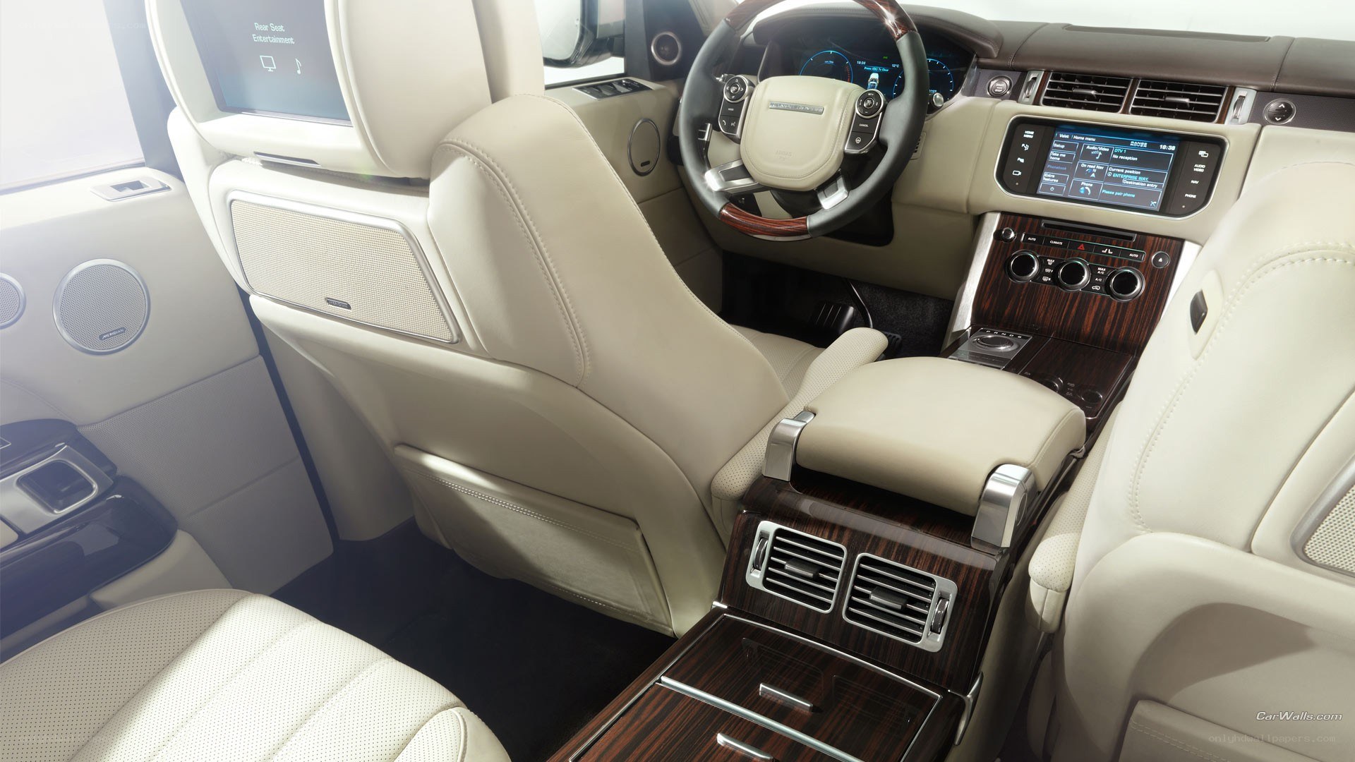 luxury car interior