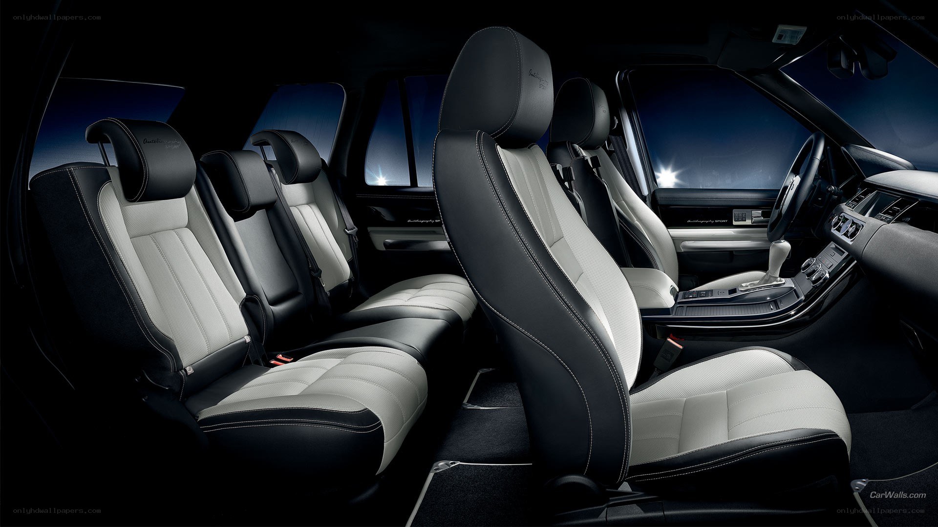 luxury car interior