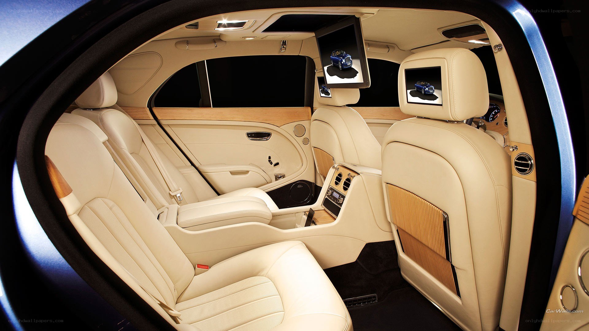 luxury car interior