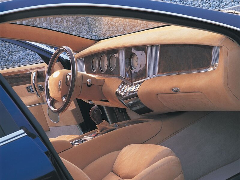 luxury car interior